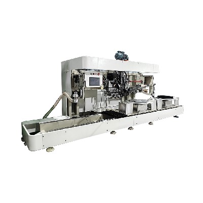 磨皮抛光盘钻孔植毛一体机