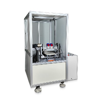 Double sided brush automatic hair trimming machine