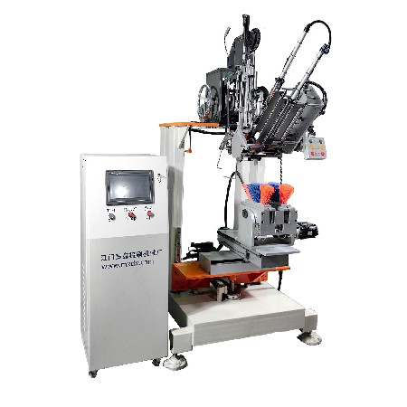 四轴弧形扫把高速植毛机